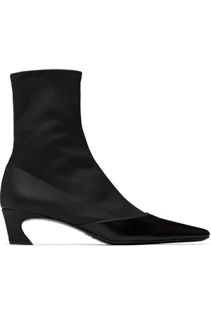 Acne Studios Bottines à petit talon noires