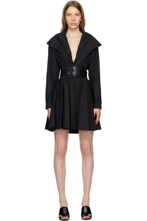 Alaïa Minijupe noire à ceinture