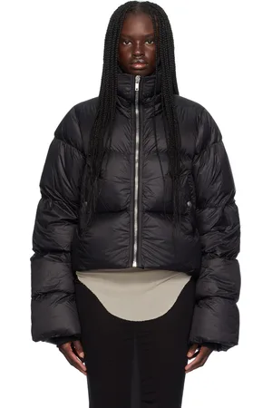 Rick Owens Blouson Turtle noir rembourré en duvet - Porterville