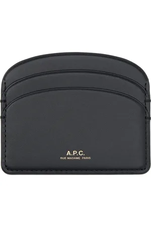 A.P.C. Porte-carte Demi-lune noir