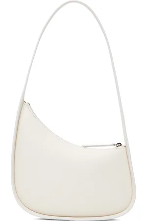 The Row Sac demi-lune blanc cassé