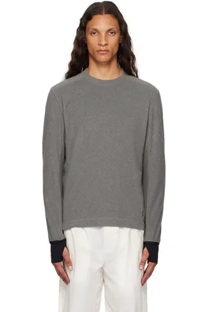 Moncler Pull gris en Polartec® - Day-Namic