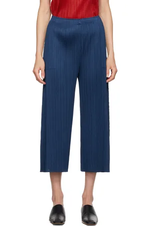 PLEATS PLEASE ISSEY MIYAKE Pantalon Monthly Colors June bleu