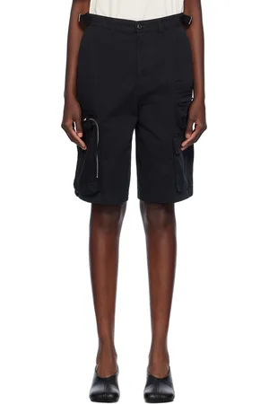 Maison Margiela Short noir en coton