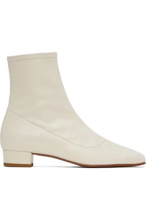 By Far Bottes Este blanches