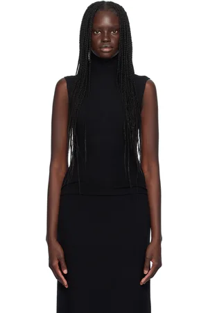 Leset Col roulé noir en jersey Lauren
