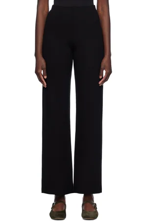 Leset Pantalon noir en point de Rome Rio