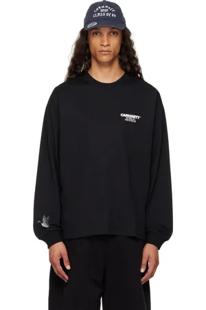 Carhartt T-shirt à manches longues noir à images de canard
