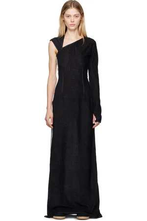 Y-3 Robe longue Warp noire
