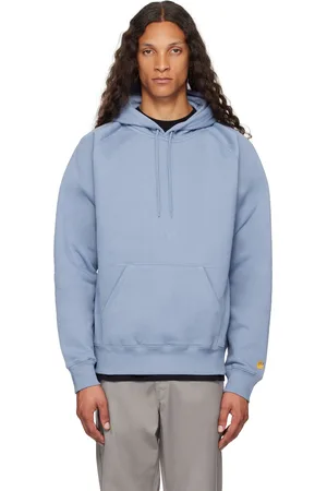 Carhartt Pull à capuche bleu - Chase