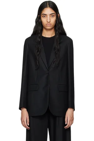 The Row Veston Dustina noir