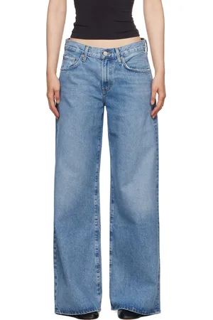 AGOLDE Jean Dame bleu
