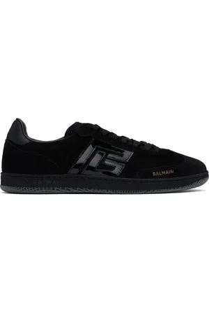 Balmain Baskets Swan noires