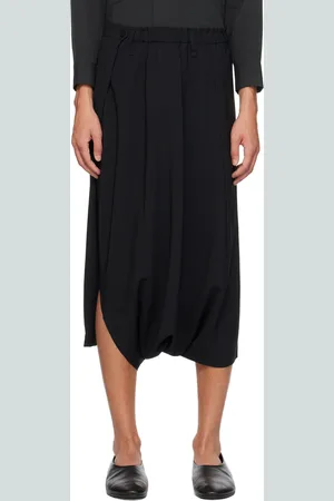Issey Miyake Pantalon sans coutures Basic noir