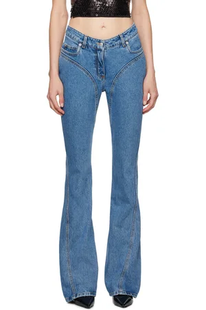 MUGLER Jean évasé bleu