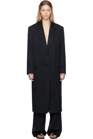 The Row Manteau Primat noir