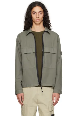 C.P. Company Blouson gris à lentille