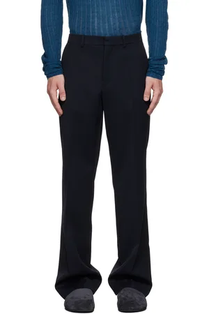 The Row Pantalon Albion bleu marine