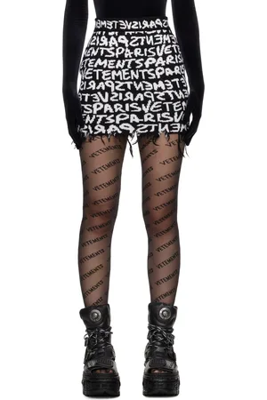 Vetements Minijupe noire à bord effiloché
