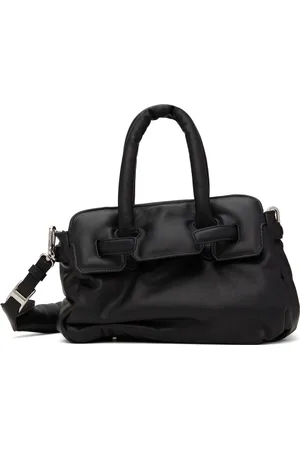 Maison Mihara Yasuhiro Sac messager rembourré noir