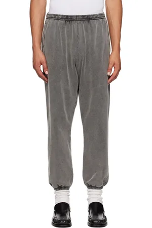 Acne Studios Pantalon de survêtement noir à effet délavé