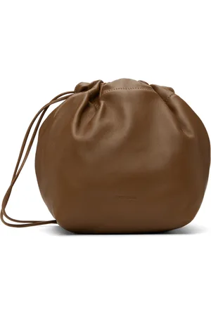 Jil Sander Sac Dumpling brun