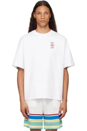 Casablanca T-shirt blanc à logo Casa Sport