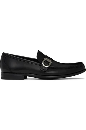Salvatore Ferragamo Flâneurs noirs à ferrure Gancini