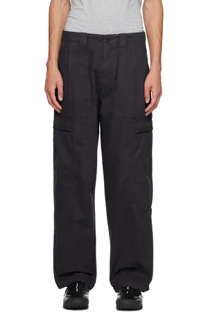 C.P. Company Pantalon cargo noir en microreps