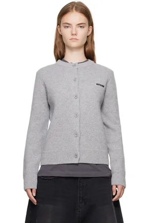 We11 Done Cardigan gris