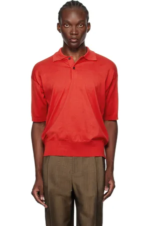 The Row Polo Tiago rouge