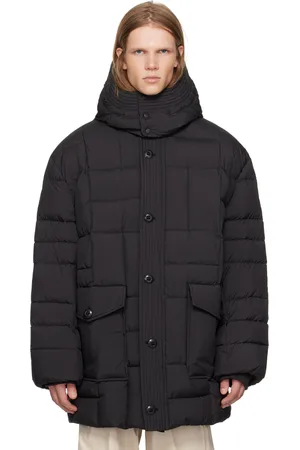 Kenzo Blouson noir à motif Weave