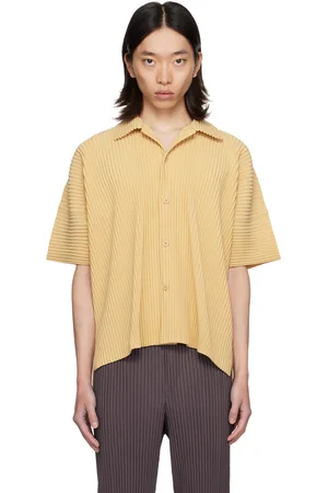 Issey Miyake Chemise Monthly Color July jaune