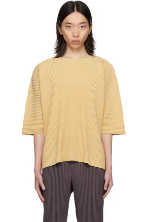 Issey Miyake T-shirt Monthly Color July jaune