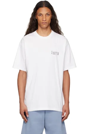 Carhartt T-shirt blanc à estampe