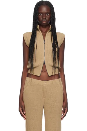 AYA MUSE Gilet Aries brun