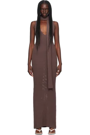 AYA MUSE Robe longue Vega mauve