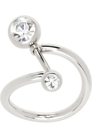 Justine Clenquet Bague Mindy argentée