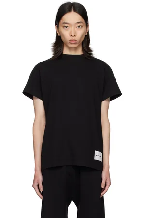 Jil Sander Ensemble de trois t-shirts multicolore à écussons à logo