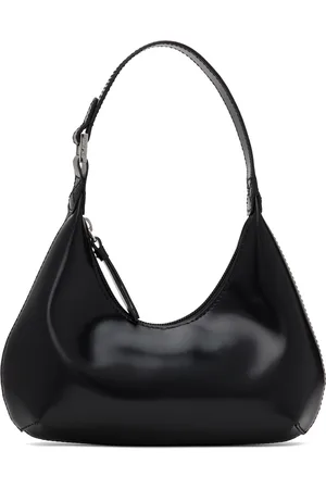By Far Micro sac Amber noir en cuir