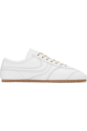 DRIES VAN NOTEN Baskets blanches en cuir