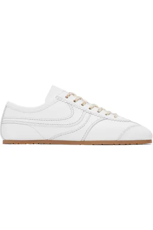 DRIES VAN NOTEN Baskets blanches en cuir