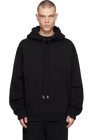 DRIES VAN NOTEN Pull à capuche décontracté noir