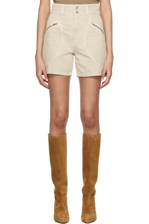 Isabel Marant Short Candice beige en denim