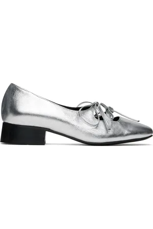 Nicole Saldanã Ballerines Isabel argentées
