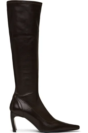 KNWLS Bottes hautes Serpent brunes