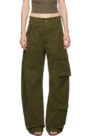 DARKPARK Pantalon cargo Rosalind kaki