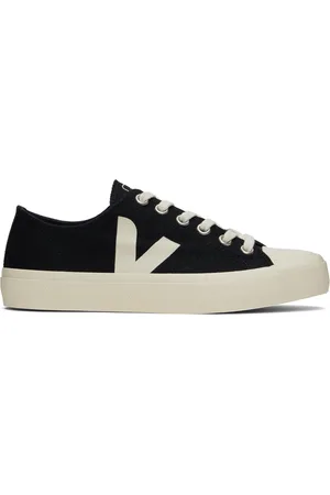 Veja Baskets basses Wata II noires en canevas