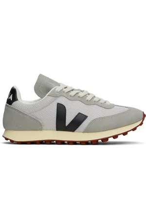 Veja Baskets Rio Branco gris et noir en Alveomesh