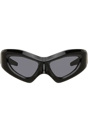 Entire Studios Lunettes de soleil Compound Performance noires exclusives à SSENSE